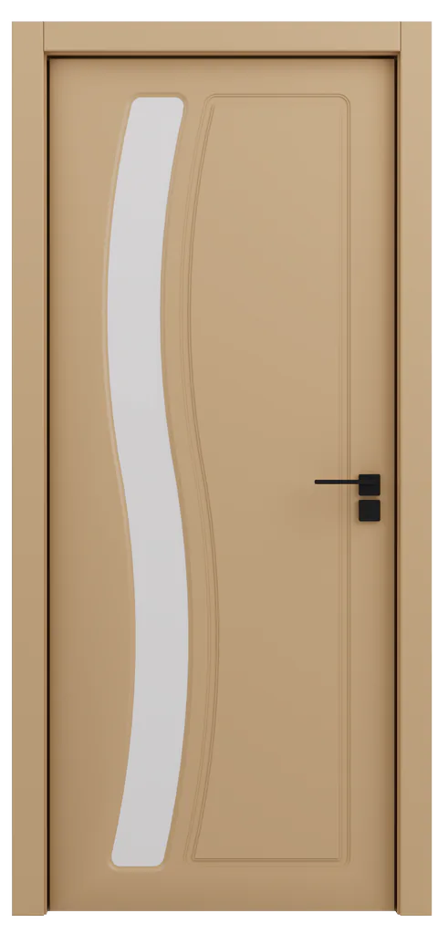 Щитовая дверь Афтора K10 остекленная