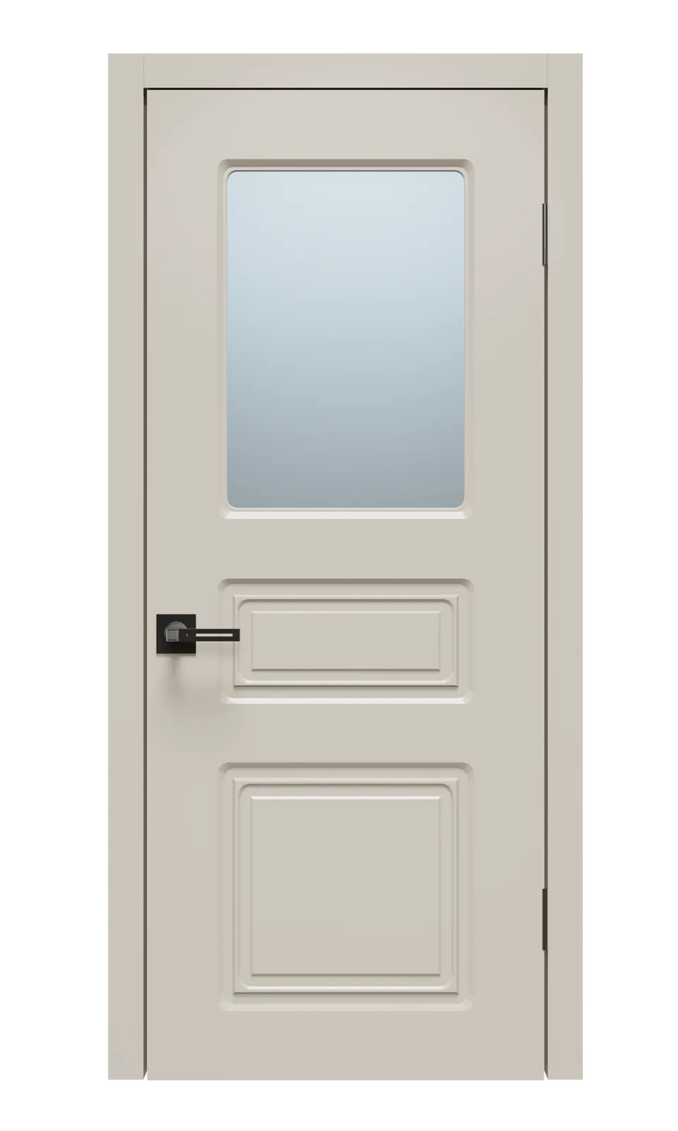 Щитовая дверь Афтора T4 остекленная